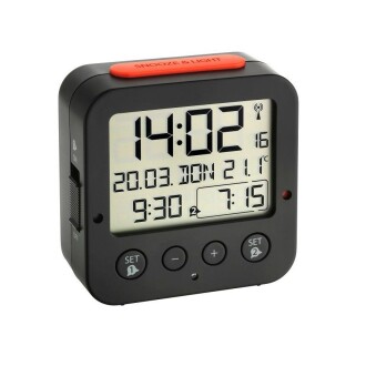 TFA Bingo Led Alarm Clock with Optic Senssor