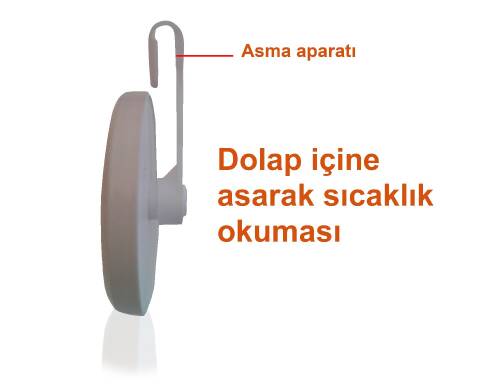 TFA Buzdolabı Termometresi Plastik Askılı - 2