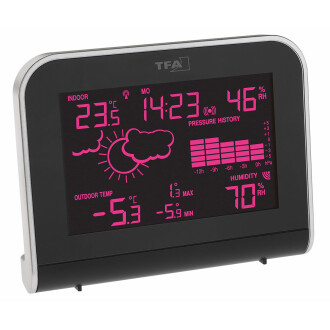 TFA Colour Sharp Color Changing Weather Station with Integrated Barometer