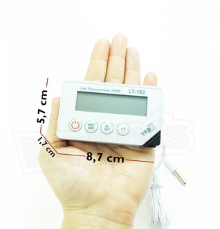 TFA Dijital Alarmlı Problu IP65 Su Geçirmez Termometre - Thumbnail