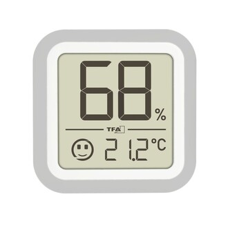 TFA Dijital Humidor Higrometresi Termometre ve Nem Ölçer 30.5056 - Thumbnail