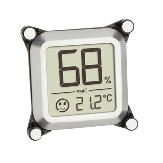 TFA Dijital Humidor Higrometresi Termometre ve Nem Ölçer 30.5056 - Thumbnail