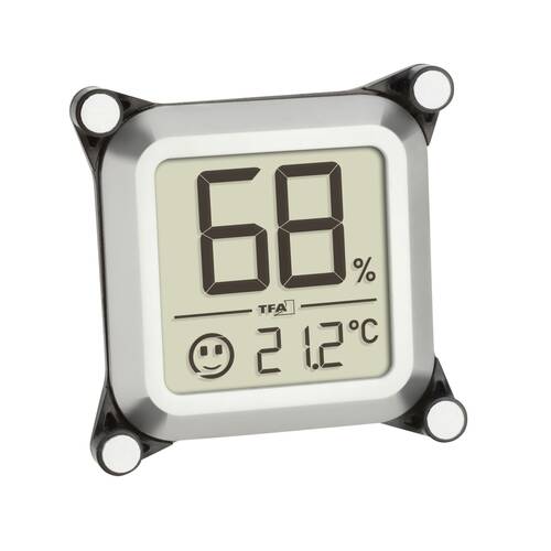 TFA Dijital Humidor Higrometresi Termometre ve Nem Ölçer 30.5056