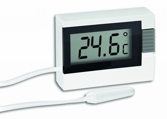 TFA - TFA Dijital Problu Termometre Buzdolabı Akvaryum Beyaz