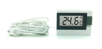 TFA Dijital Problu Termometre Buzdolabı Akvaryum Beyaz - 2