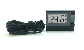 TFA Dijital Problu Termometre Buzdolabı Akvaryum Siyah - 2