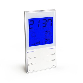 TFA Digital Calendar Clock Alarm Weather Station
