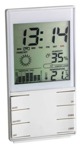 TFA Digital Calendar Clock Alarm Weather Station - 2