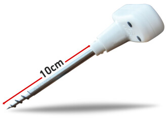 TFA Donmuş Ürün Vidalı Saplamalı Burgu Termometre - 4