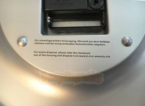 TFA Wall Clock White - 3