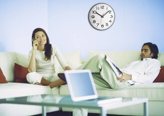 TFA Wall Clock White - 6