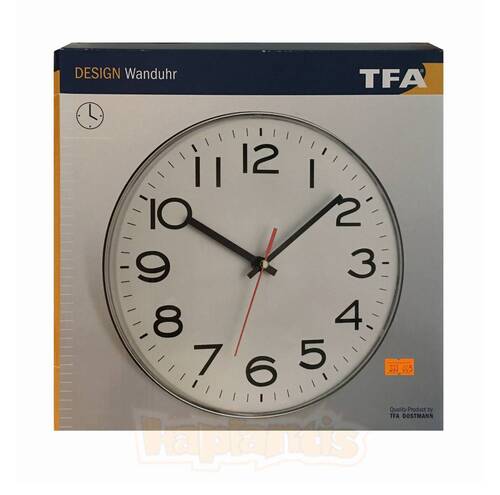TFA Wall Clock White - 7