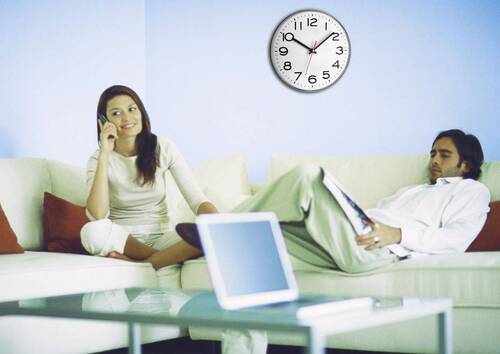 TFA Wall Clock White - 8