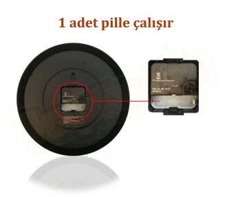 TFA Duvar Saati Termometre Nem Ölçer - 3