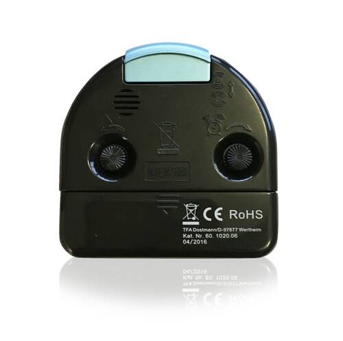 TFA Elektronik Mini Alarm Saat Aydınlatmalı Mavi