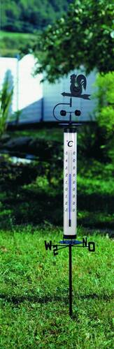 TFA Horoz Rüzgar Güllü Bahçe Termometresi