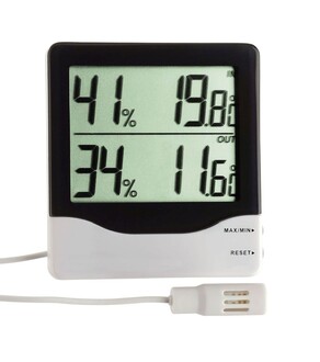 TFA - TFA In-Out Min-Max Probe Thermometer Moisture Meter