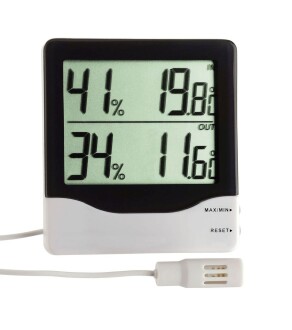 TFA In-Out Min-Max Probe Thermometer Moisture Meter