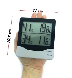 TFA İç-Dış Dijital Problu Termometre Nem Ölçer - Thumbnail