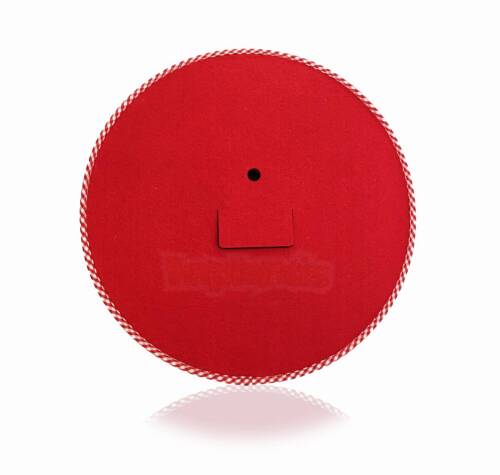 TFA Keçe Kalpli Duvar Saati Kırmızı - 2