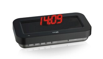 TFA - TFA Red Hologram 3D Clock