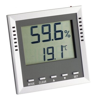 TFA - TFA Klima Guard Digital Thermometer Hygrometer with Alarm