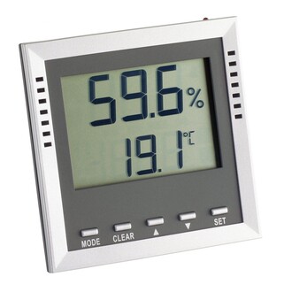TFA - TFA Klima Guard Alarmlı Dijital Nem Ölçer Termometre