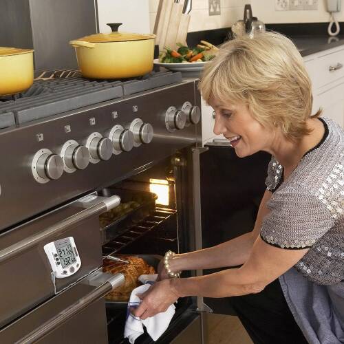 TFA Küchen-Chef Dijital Saplamalı Fırın Termometresi - 4