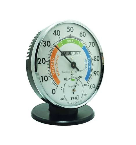 TFA Masaüstü Renkli Analog Termometre Higrometre
