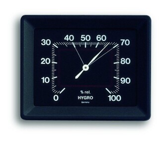 TFA Mechanic Hygrometer Black