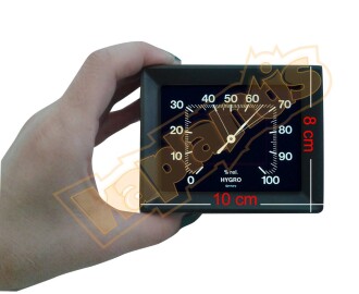 TFA Mekanik Higrometre Siyah - 5