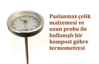 TFA Metal Kompost Termometresi - Thumbnail