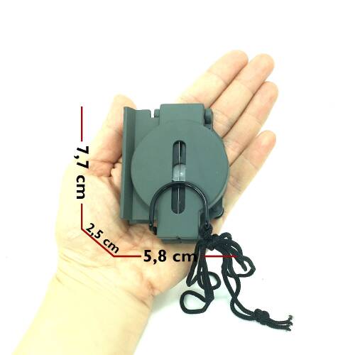 TFA Metal Yürüyüş Pusulası Yağ Dolgulu - 8