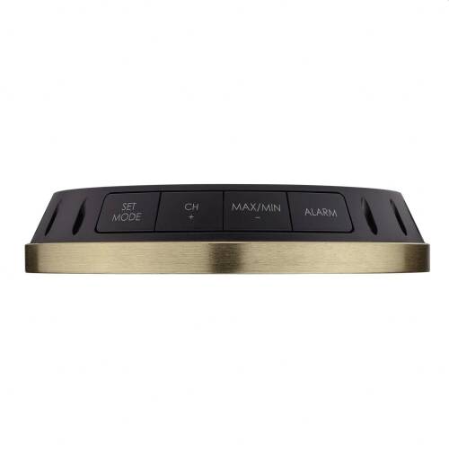 TFA Meteomar Maritime Yeni Nesil Dijital Hava İstasyonu Barometreli 35.1124.53 Sarı Prinç - 6