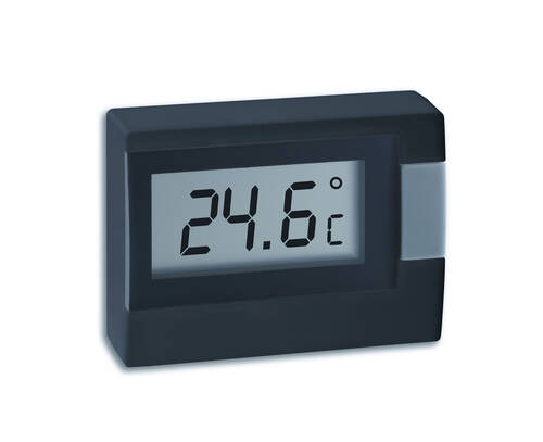 TFA Mini Dijital Termometre Siyah