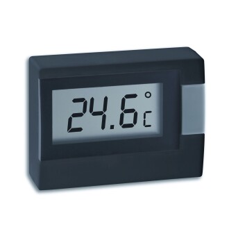 TFA Mini Digital Thermoeter Black