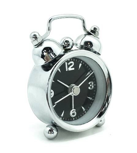 TFA Mini Elektronik Alarmlı Saat (Siyah)
