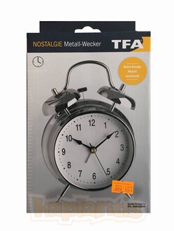 TFA Nostalji Elektronik Alarmlı Saat - Thumbnail