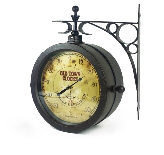 TFA Orient Express Nostaljik Duvar Saati ve Termometre - 2