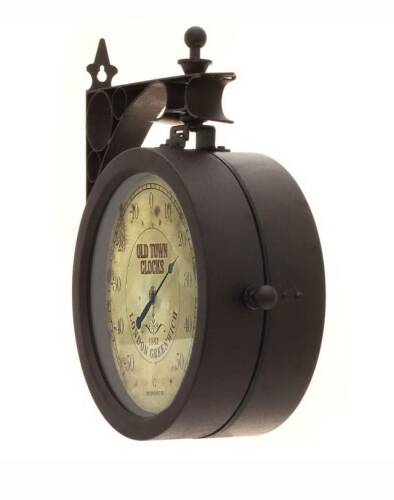 TFA Orient Express Nostaljik Duvar Saati ve Termometre - 5