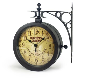 TFA Orient Express Nostalgic Clock with Thermometer