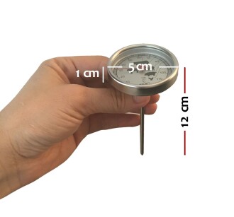 TFA Paslanmaz Çelik Gıda Termometresi - 2