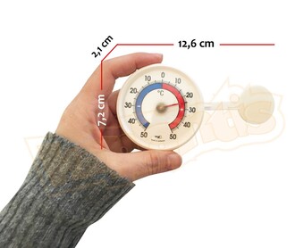 TFA Pencere Termometresi Opak - Thumbnail