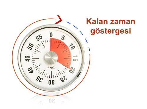 TFA Puck Mutfak Timer (Zamanlayıcı) Beyaz - 7
