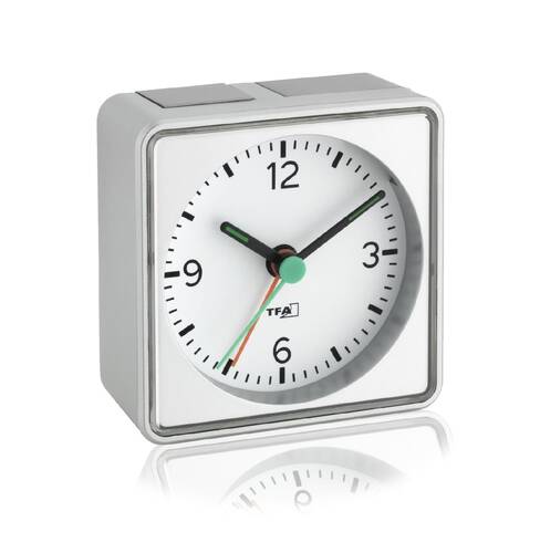 TFA Push Alarmlı Aydınlatmalı Elektronik Masa Saati