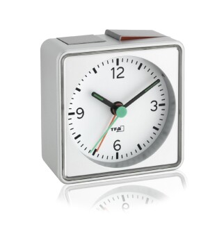 TFA Push Alarmlı Aydınlatmalı Elektronik Masa Saati - 2
