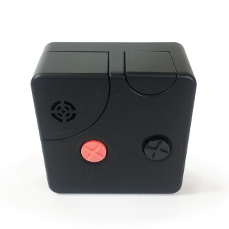 TFA Push Alarmlı Aydınlatmalı Elektronik Masa Saati Siyah - 6