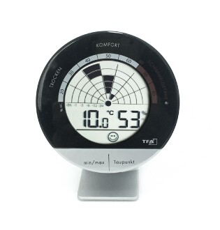 TFA Radar Dijital Kayıtlı Termometre Nem Ölçer - 2