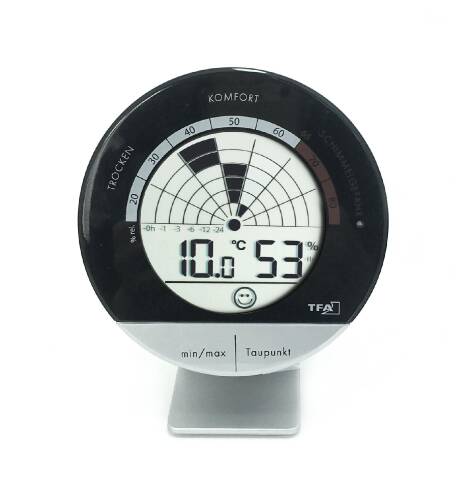 TFA Radar Dijital Kayıtlı Termometre Nem Ölçer - 2