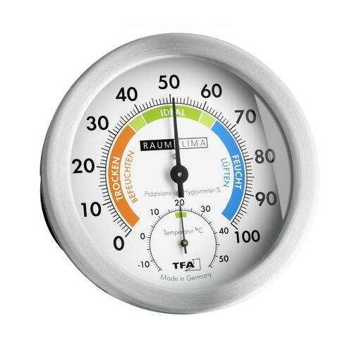 TFA Renkli Analog Termometre Nem Ölçer